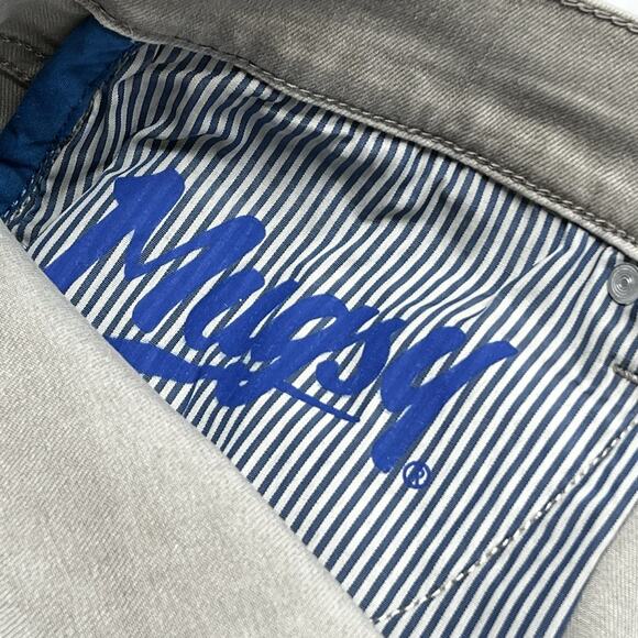 Mugsy Bucks Straight Leg Gray Jeans 38x32 Denim Wash Stretch Casual - Picture 8 of 10